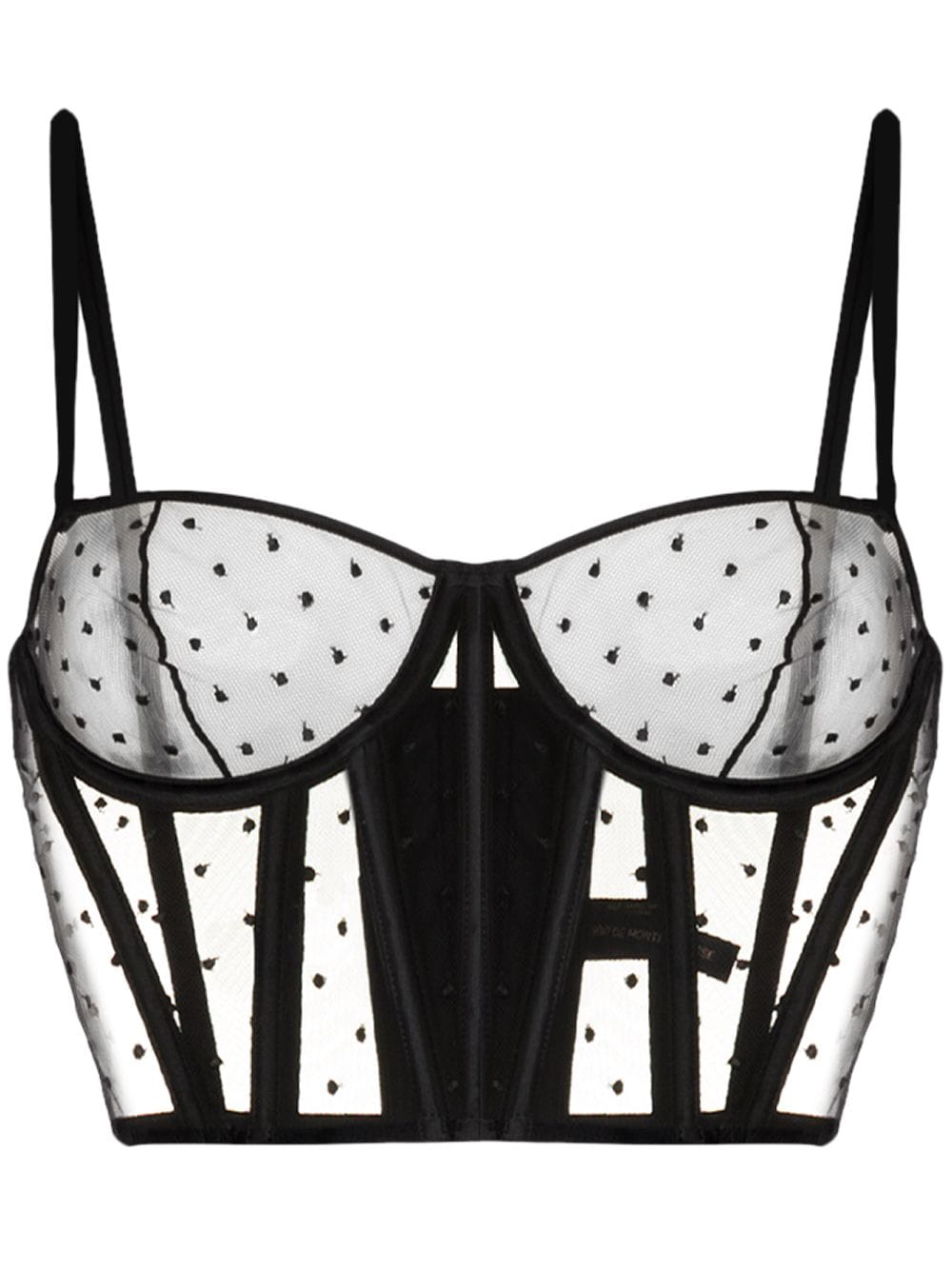 Kiki de Montparnasse Mercii Bustier - Schwarz von Kiki de Montparnasse