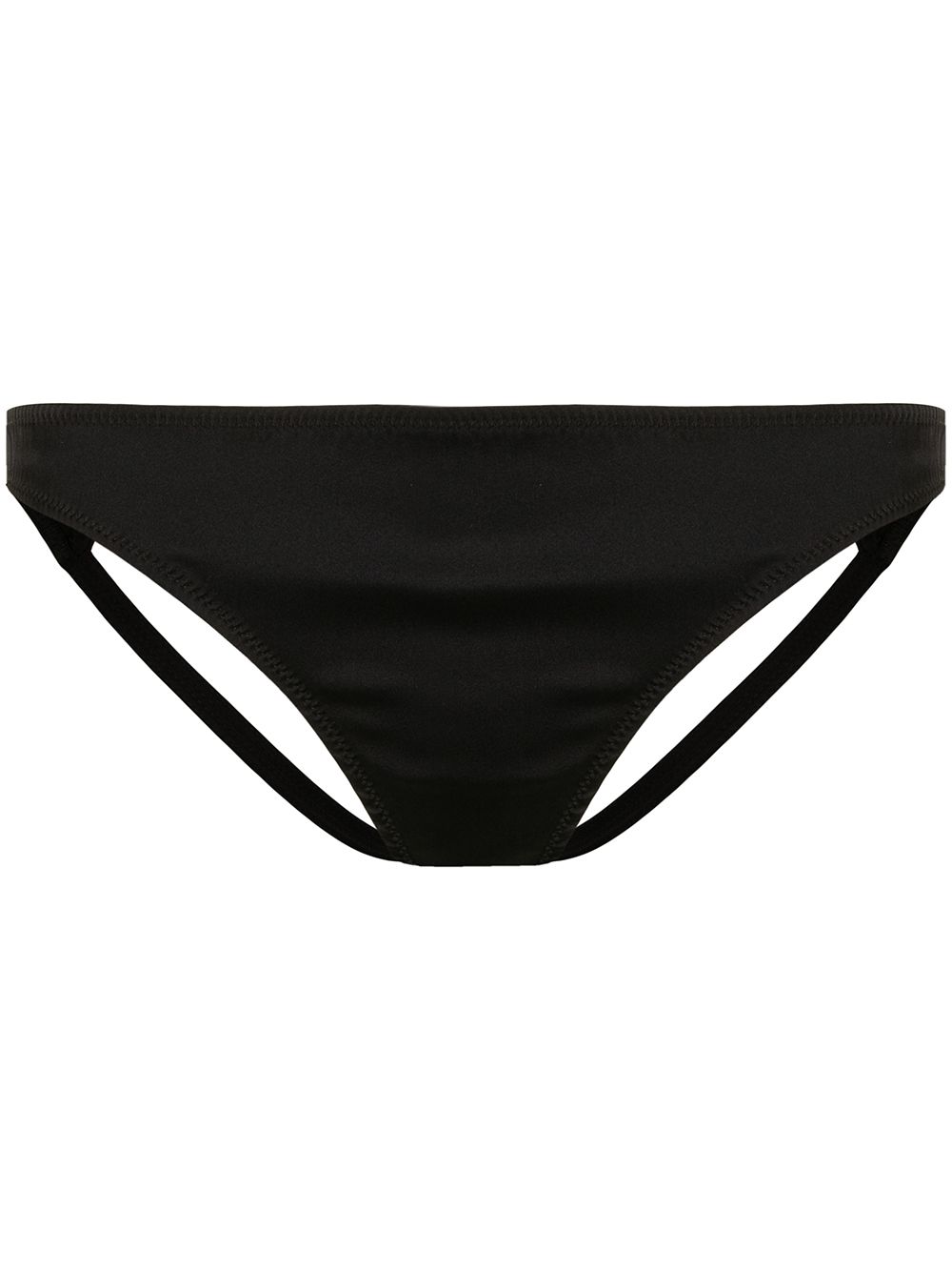 Kiki de Montparnasse Slip aus Seide mit Cut-Out - Schwarz von Kiki de Montparnasse