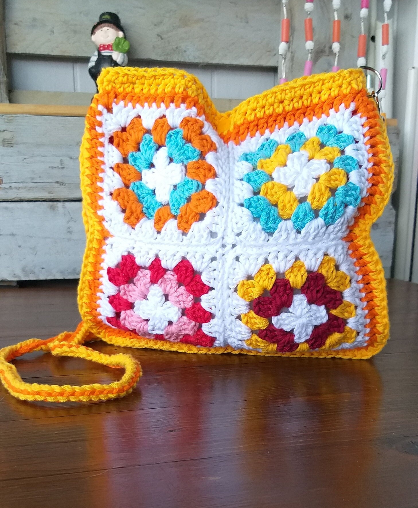 Häkeltasche Boho, Sommertasche, Hippie Tasche Häkeltasche Boho, Sommertasche, Hippie Tasche von Kiki58Entdeckungen
