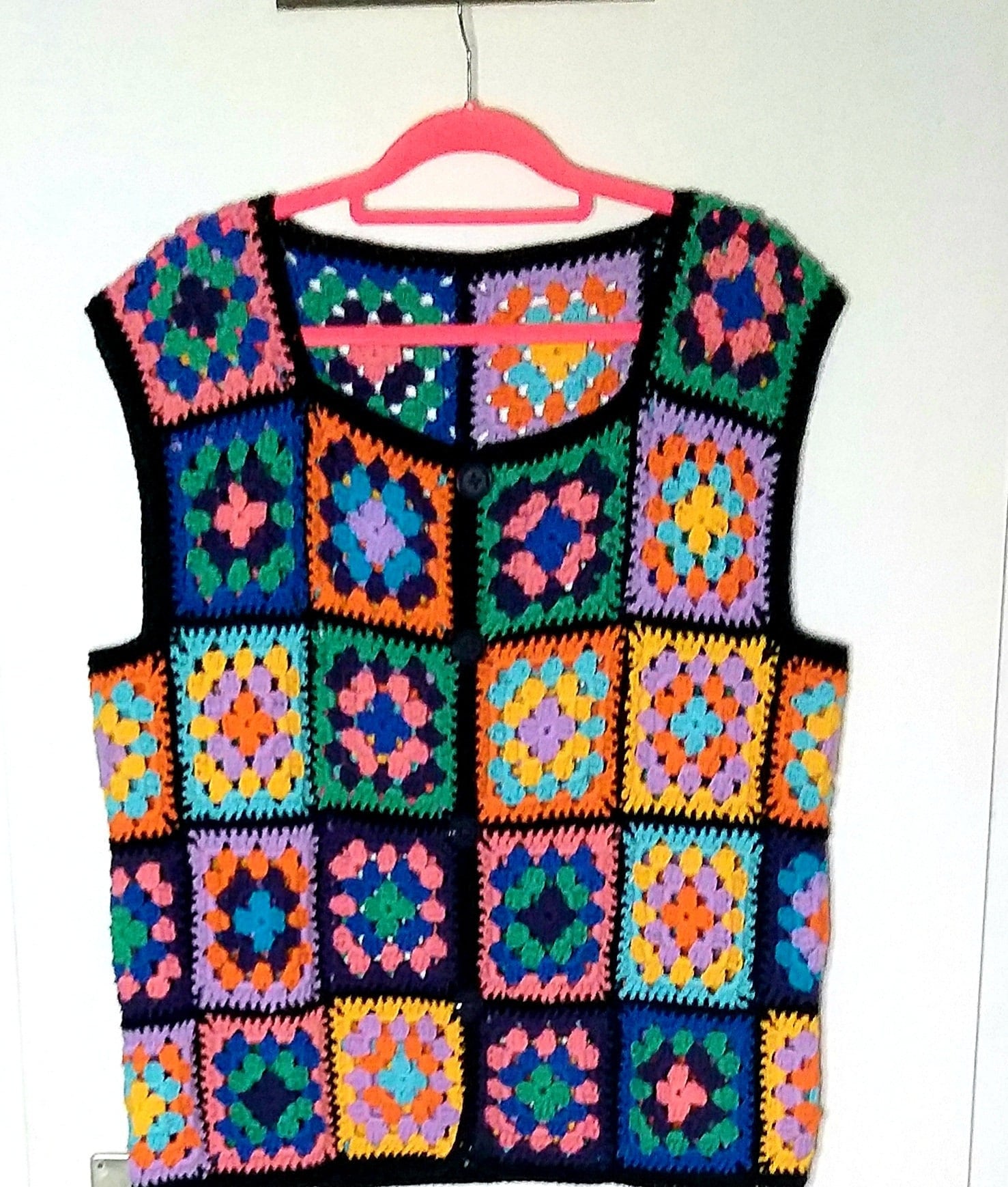 Weste Boho , Granny Square Weste Boho , Granny Square von Kiki58Entdeckungen