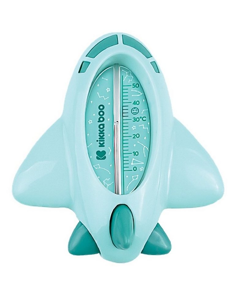 Kikkaboo Badethermometer Wasserthermometer Flugzeug, 1-tlg., Badethermometer für ein sicheres Baden von Kikkaboo