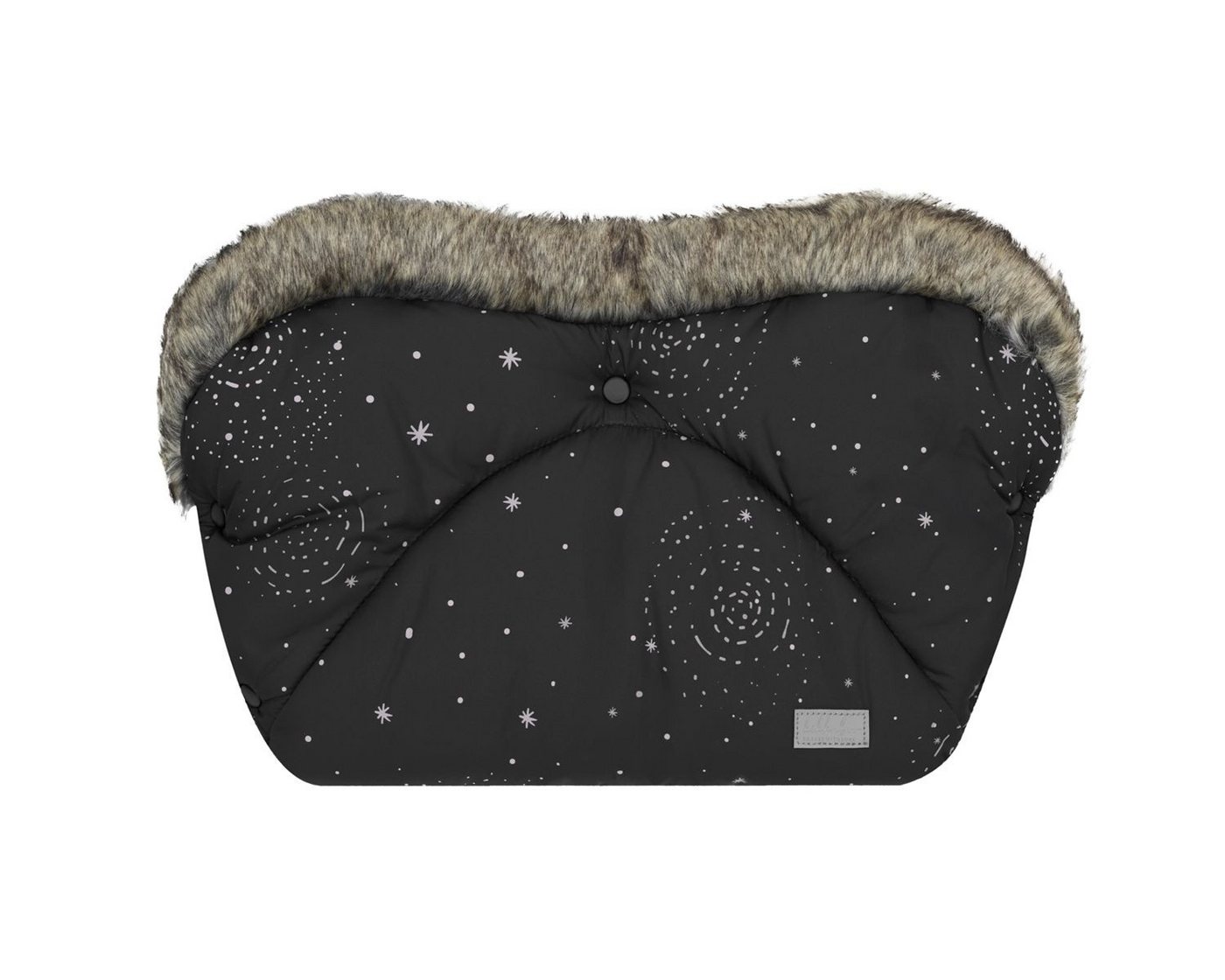 Kikkaboo Kinderwagen-Handwärmer Kinderwagen Handwärmer Trendy, Fleecefutter, wasserabweisend, Knöpfe von Kikkaboo