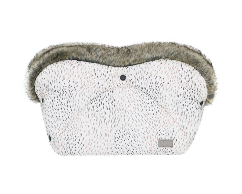 Kikkaboo Kinderwagen-Handwärmer Kinderwagen Handwärmer Trendy, Fleecefutter, wasserabweisend, Knöpfe von Kikkaboo