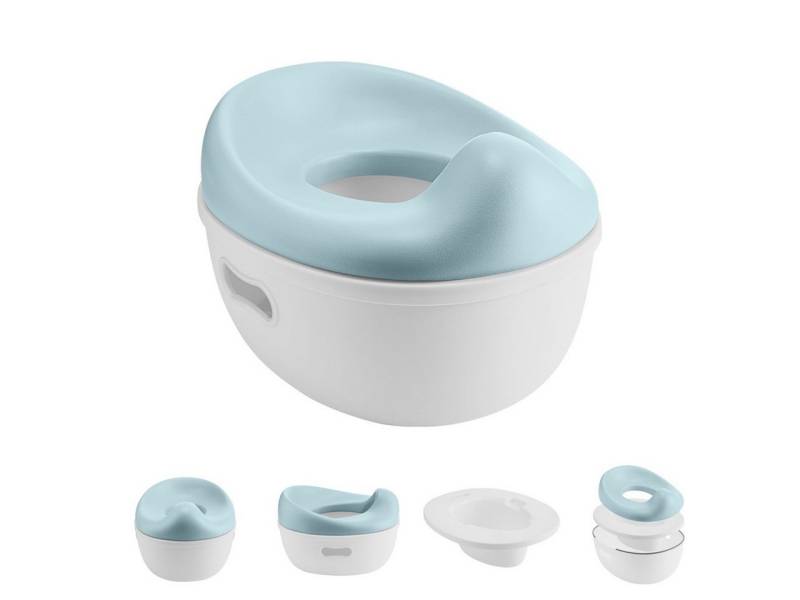 Kikkaboo Töpfchen Töpfchen 3 in 1 Trio, (3-tlg), Töpfchen 3 in 1 Trio, Toilettensitz, Tritthocker, rutschfeste Basis von Kikkaboo