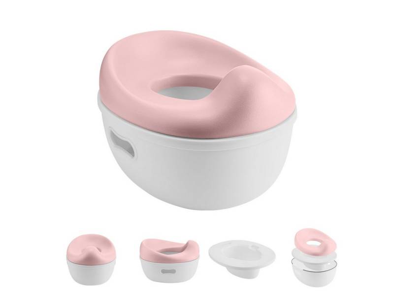 Kikkaboo Töpfchen Töpfchen 3 in 1 Trio, (3-tlg), Töpfchen 3 in 1 Trio, Toilettensitz, Tritthocker, rutschfeste Basis von Kikkaboo