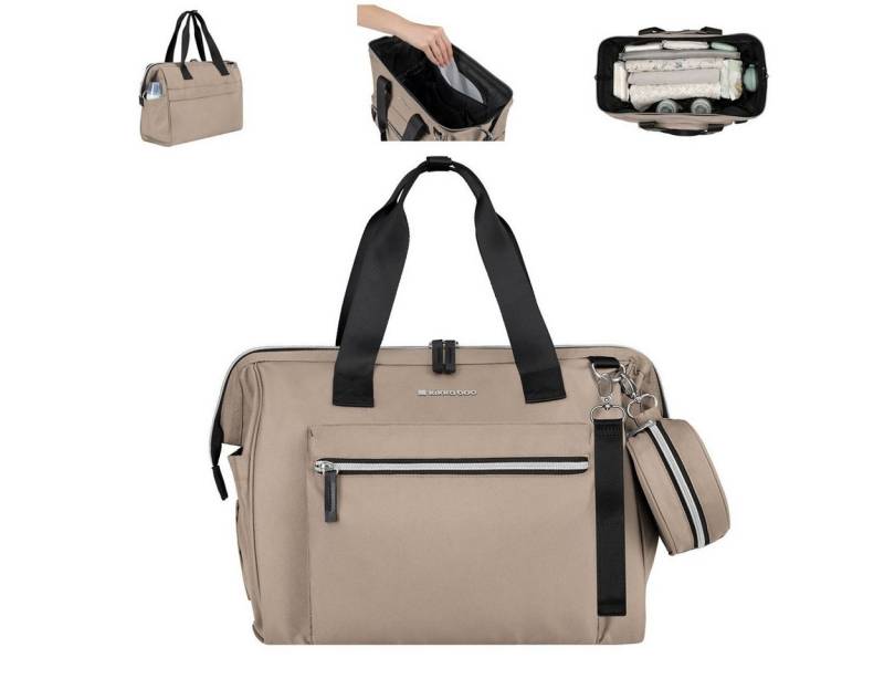 Kikkaboo Wickeltasche Tasche Maxi Wickelunterlage (1-tlg), kleine Tasche, Reißverschluss von Kikkaboo