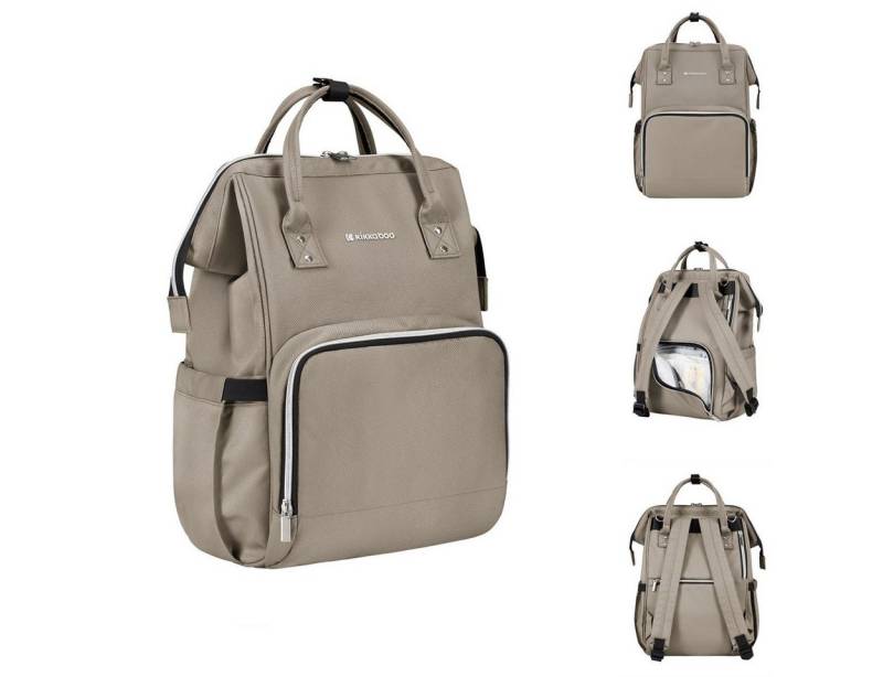 Kikkaboo Wickeltasche Wickeltasche Siena (1-tlg), Rucksack, Wickelunterlage, Grifflänge einstellbar von Kikkaboo