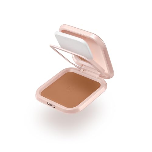 KIKO Milano Skin Lover Refining Face Powder Foundation 11, Feuchtigkeitsspendende, Vereinheitlichende Kompaktpuder-Foundation von Kiko Milano