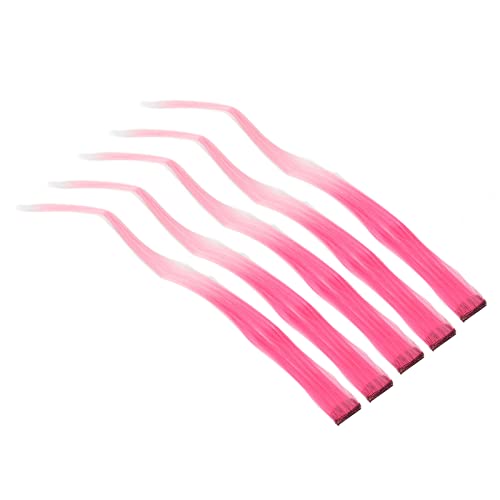 10 Stück Bunte Haarverlängerung Glitzer Haarverlängerungen Regenbogen Party Highlights Cosplay Haarteile Glitzer Haarteile Lametta Bling Haarteile für Frauen Mädchen Party von Kikumi