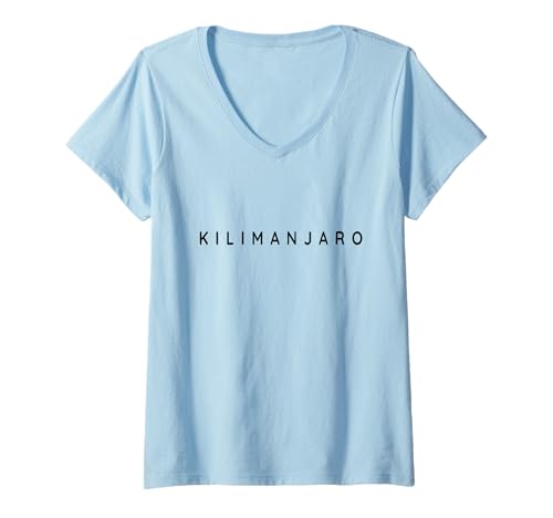 Damen Kilimanjaro Souvenir / Kilimanjaro Bergsteiger Design T-Shirt mit V-Ausschnitt Damen Kilimanjaro Souvenir / Kilimanjaro Bergsteiger Design T-Shirt mit V-Ausschnitt von Kilimanjaro Souvenirs / Mountain Climbers Design