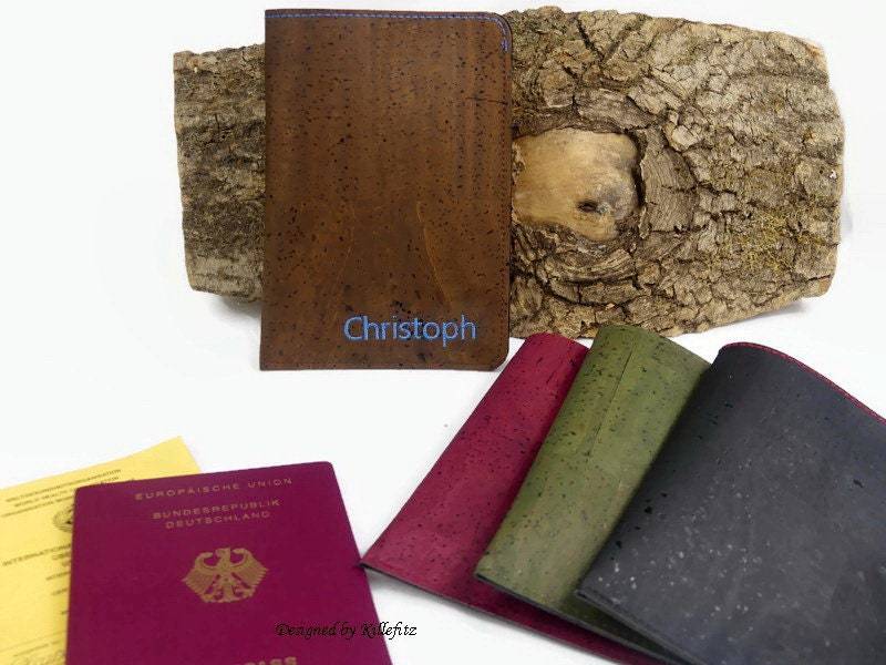 Hülle Für Reisepass | Reisepasshülle Personalisiert Geschenke Zum Reisen von KillefitzDesign
