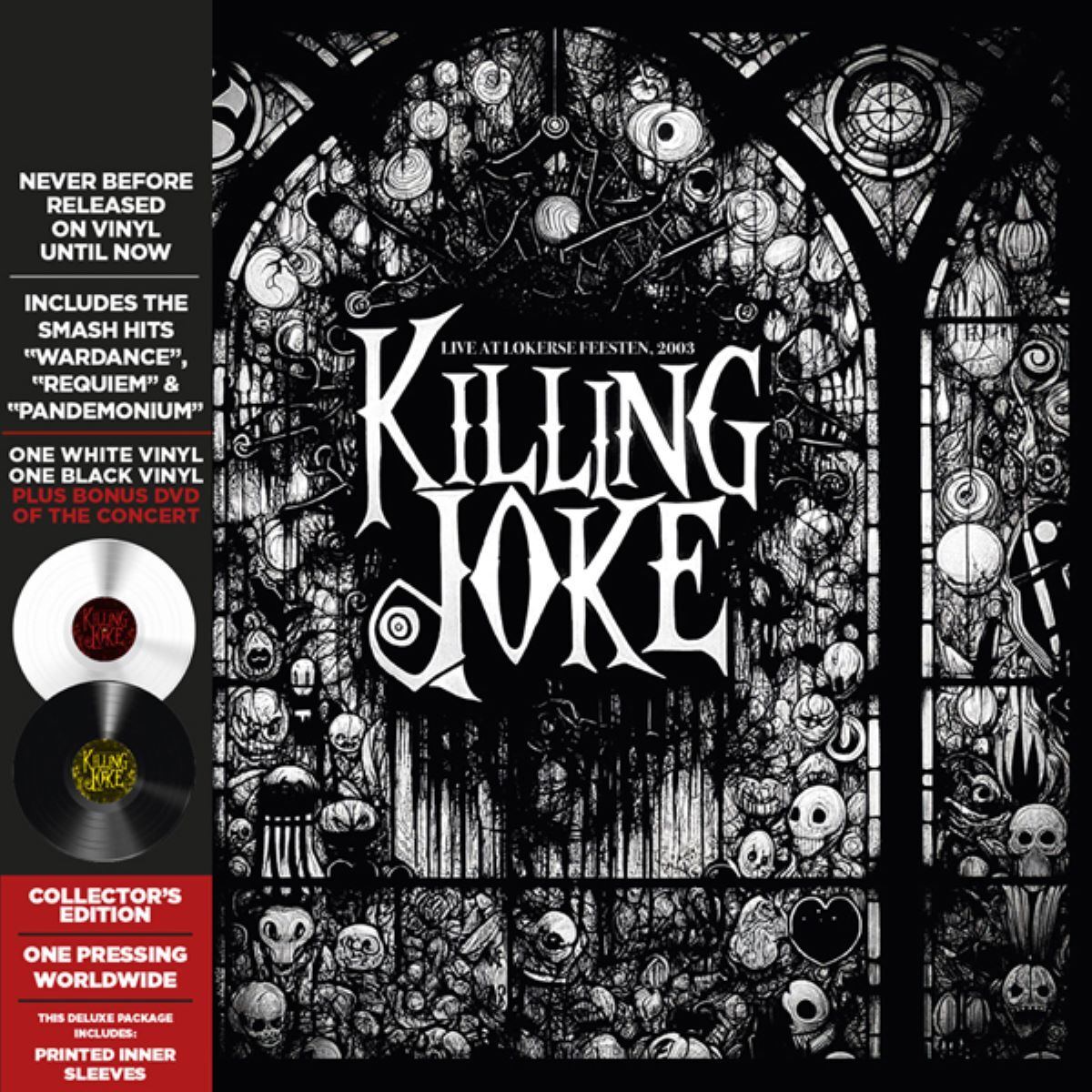 Live at Lokerse Feesten, 2003 von Killing Joke - 2-LP & DVD (Standard) von Killing Joke