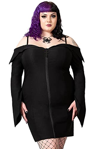 Killstar Bardot Minikleid - Demelza (XXXL) von Killstar