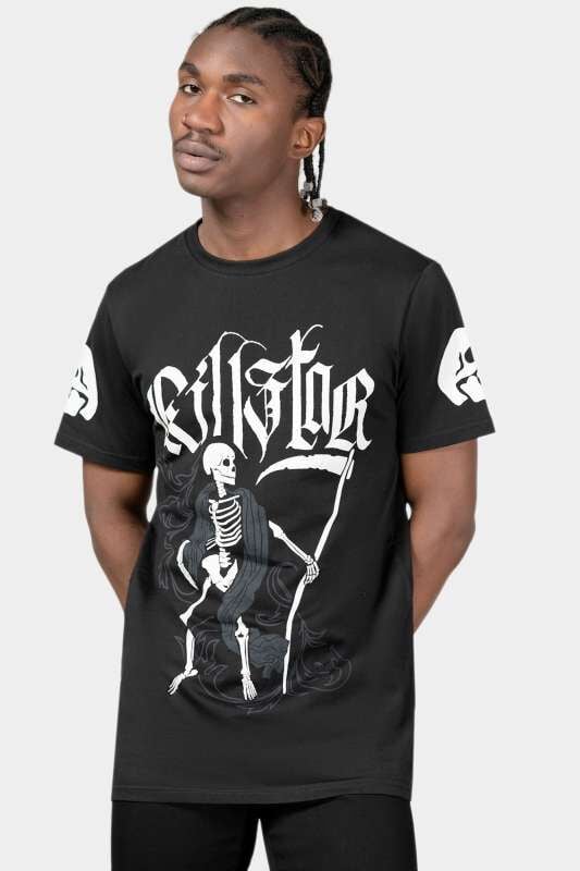 Killstar Danse Macabre T-Shirt T-Shirt schwarz in M von Killstar