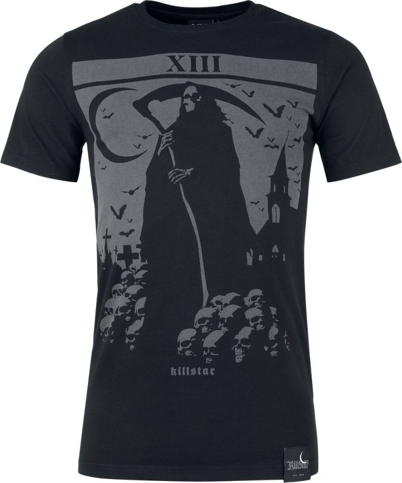 Killstar Death'S Graveyard Short Sleeve T-Shirt T-Shirt schwarz in 3XL von Killstar