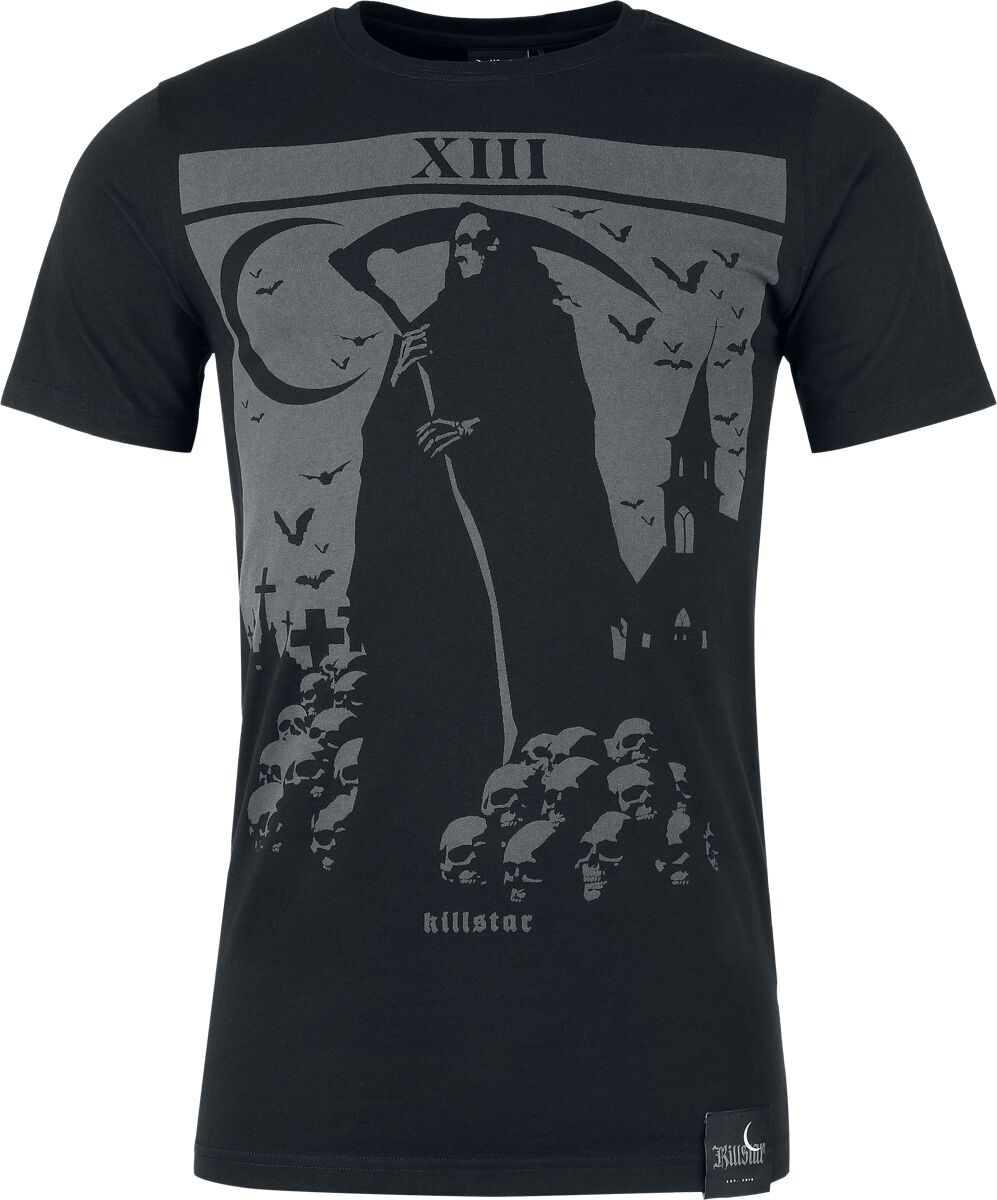 Killstar Death'S Graveyard Short Sleeve T-Shirt T-Shirt schwarz in XXL von Killstar