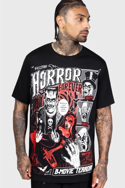 Killstar Gothabilly III - Horror Forever T-Shirt T-Shirt schwarz in M von Killstar