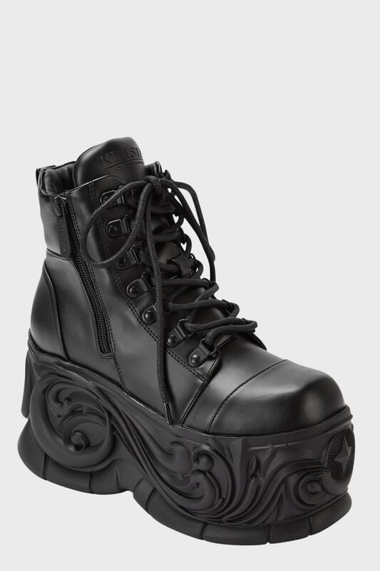 Killstar - Gothic Boot - Cosmic Souls Ankle Boots - EU36 bis EU42 - für Damen - Größe EU42 - schwarz von Killstar