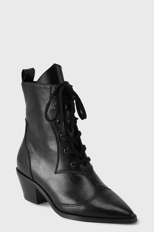 Killstar - Gothic Boot - Raven Pointed-Toe Bootie - EU36 - für Damen - Größe EU36 - schwarz von Killstar