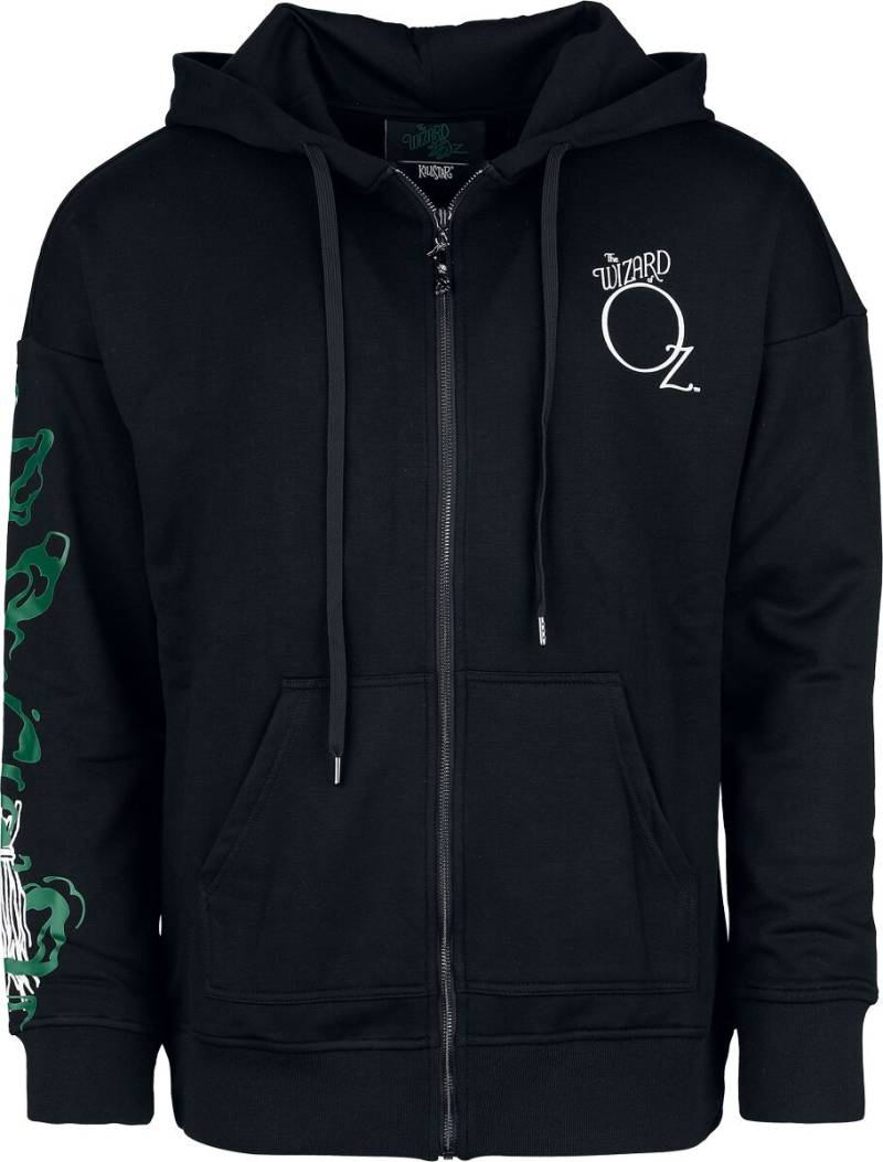 The Wizard Of Oz by Killstar - Gothic Kapuzenjacke - The Witch Is Dead Hoodie - XS bis 3XL - für Männer - Größe M - schwarz von The Wizard Of Oz by Killstar