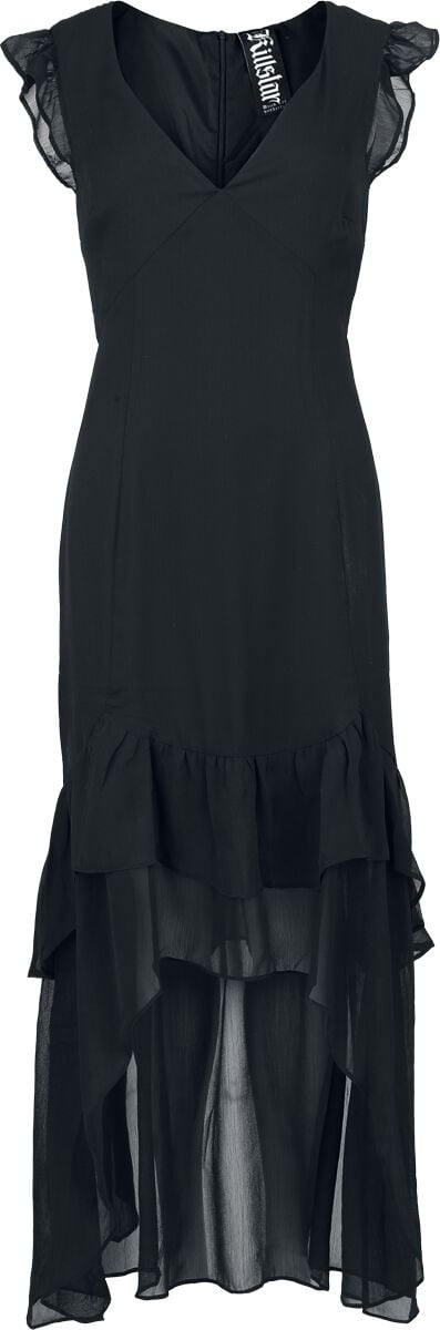 Killstar - Gothic Kleid lang - Forest Fable - Misty Hollow Maxi Dress - XS bis XXL - für Damen - Größe M - schwarz von Killstar