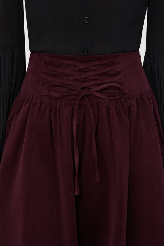 Killstar - Gothic Rock knielang - Violet's Ballard Midi Skirt - XS bis XXL - für Damen - Größe XXL - lila Killstar - Gothic Rock knielang - Violet's Ballard Midi Skirt - XS bis XXL - für Damen - Größe XXL - lila von Killstar