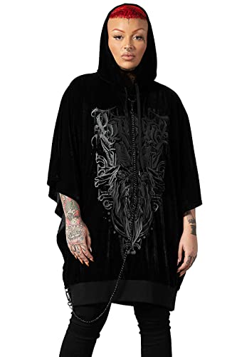 Killstar Kapuzenpullover - Bleak Cape Hoodie (L) von Killstar