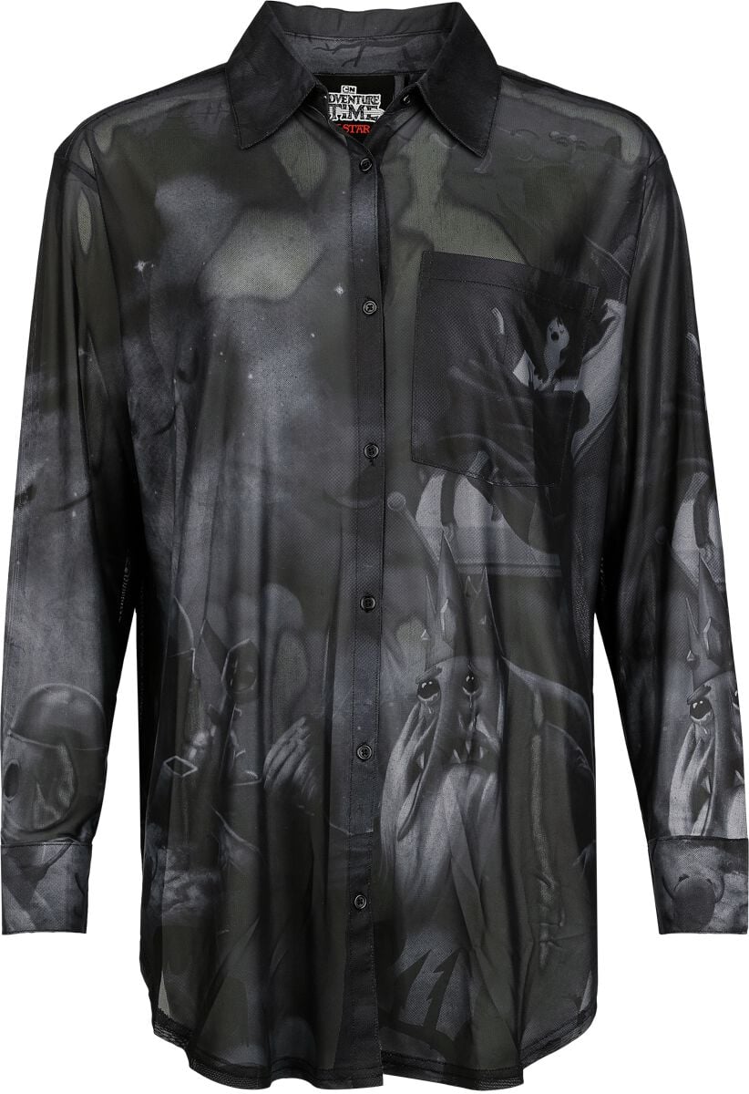Killstar Killstar - Adventure Time Shirt Langarmhemd schwarz grau in M von Killstar