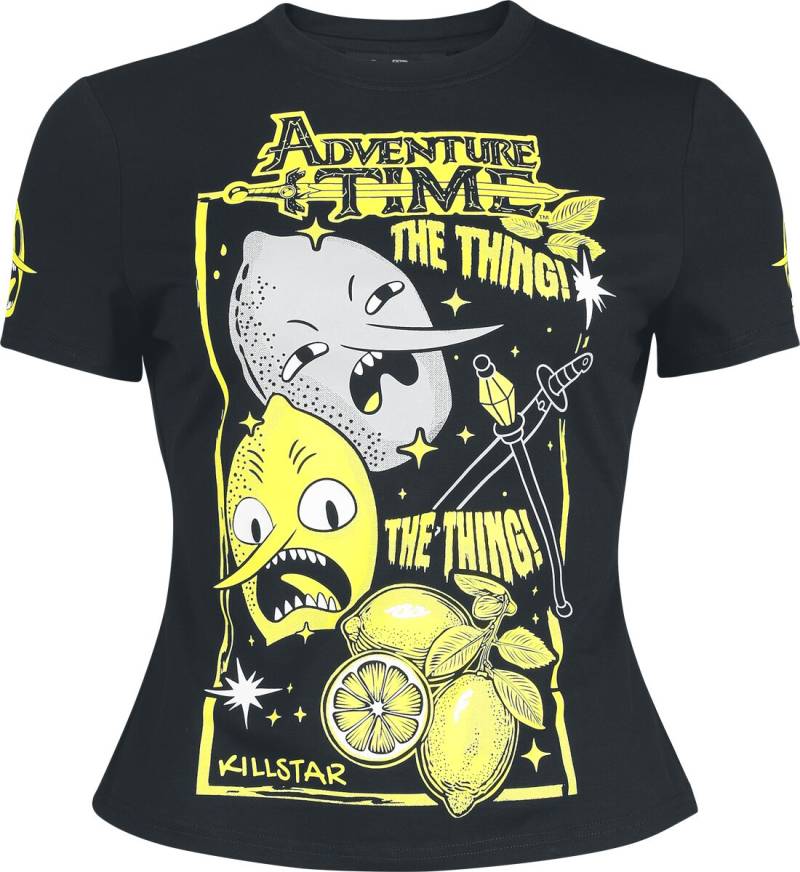 Killstar Killstar - Adventure Time The Thing Fitted T Shirt T-Shirt schwarz gelb in L von Killstar