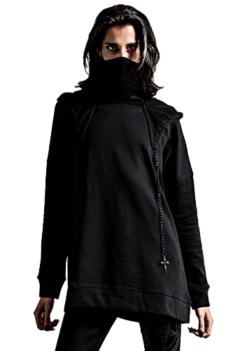 Killstar Oversized Kapuzenpullover - Cloak of Deception (XS) von Killstar