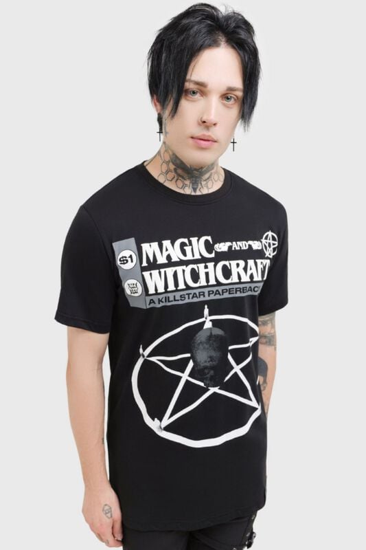Killstar Paperback T-Shirt T-Shirt schwarz in L von Killstar
