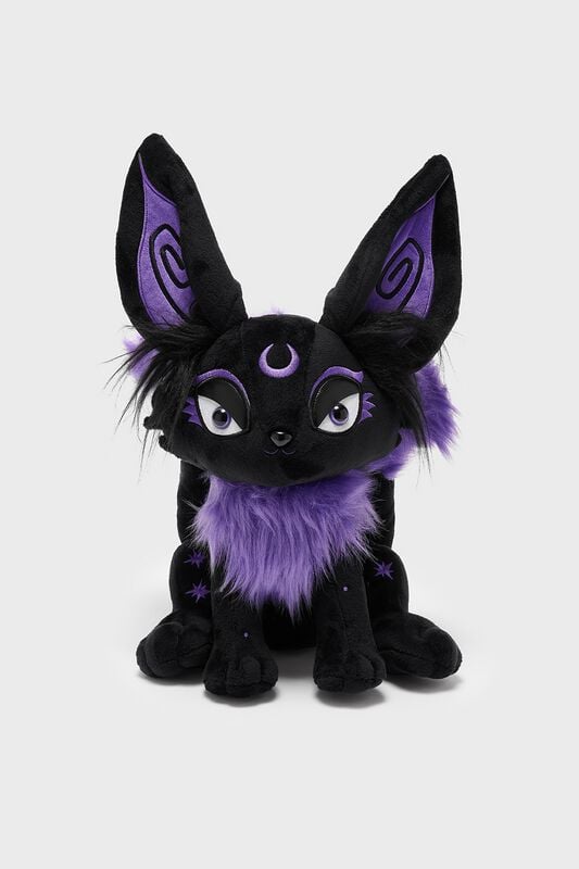 Killstar Plüschfigur - Kreeptures - Kitsune Plush - schwarz/lila Killstar Plüschfigur - Kreeptures - Kitsune Plush - schwarz/lila von Killstar