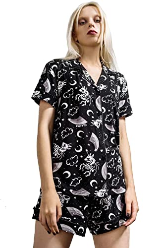 Killstar Pyjama Set - Moonbow (XL) von Killstar