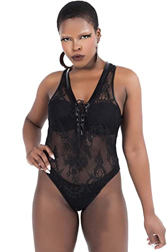 Killstar Spitze Bodysuit - Desert Rose (M) von Killstar