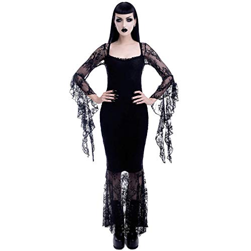 Killstar Spitze Maxikleid - Witching Hour XXL von Killstar