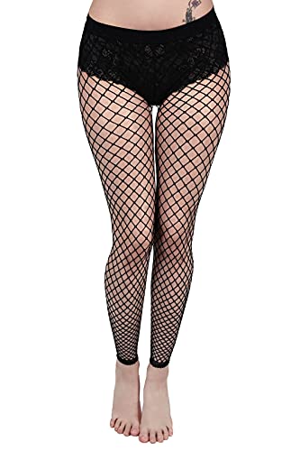 Killstar Strumpfhose - All Caught Up Fishnet Leggings von Killstar