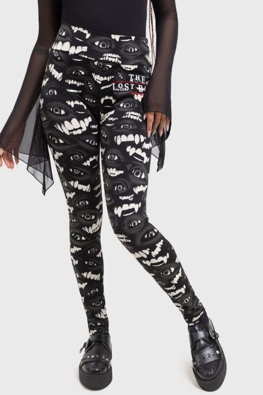 Killstar The Lost Boys - The Lost Boys Leggings Leggings schwarz weiß in S von Killstar