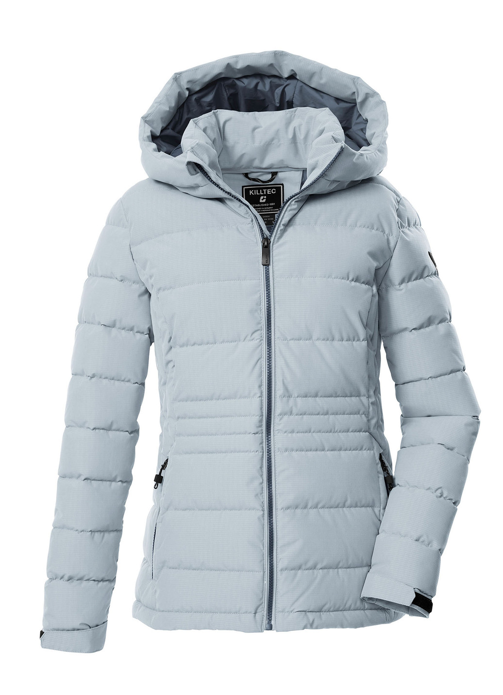 Atmungsaktive Damen-Funktionsjacke, Eisblau, Größe 36 von Killtec