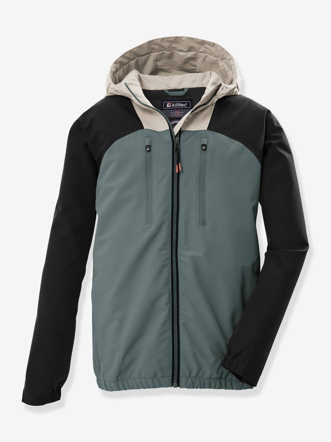 Funktionsjacke mit Rückenventilation im Colourblock-Design von Killtec