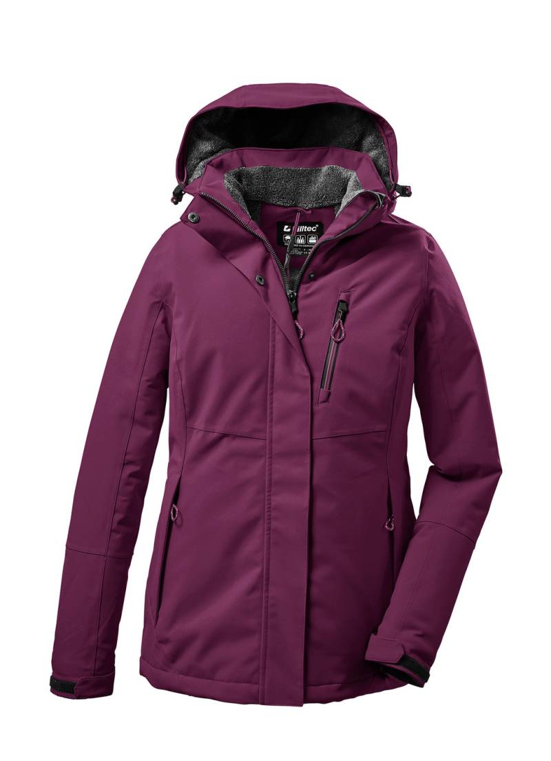 Hochwertige Damen-Funktionsjacke, Burgund, Größe 50 von Killtec