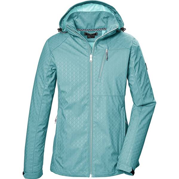 KILLTEC Damen Funktionsjacke KOS 121 WMN SFTSHLL JCKT GRPHI von Killtec