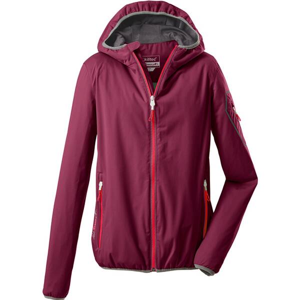 KILLTEC Damen Softshell Jacke mit Kapuze, packbar Trin WMN SOFTSHELL JCKT von Killtec