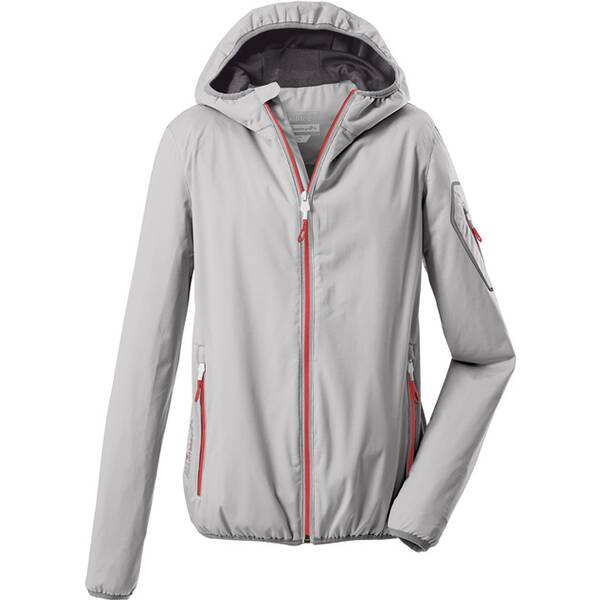 KILLTEC Damen Softshell Jacke mit Kapuze, packbar Trin WMN SOFTSHELL JCKT von Killtec