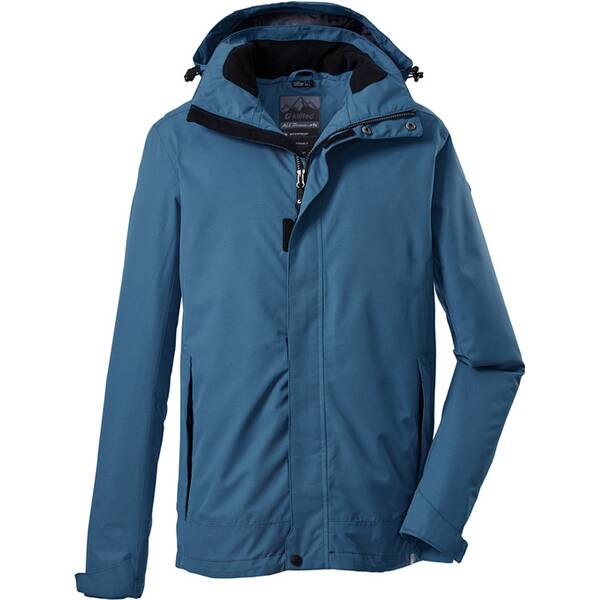 KILLTEC Herren Funktionsjacke mit abzippbarer Kapuze Xenios von Killtec