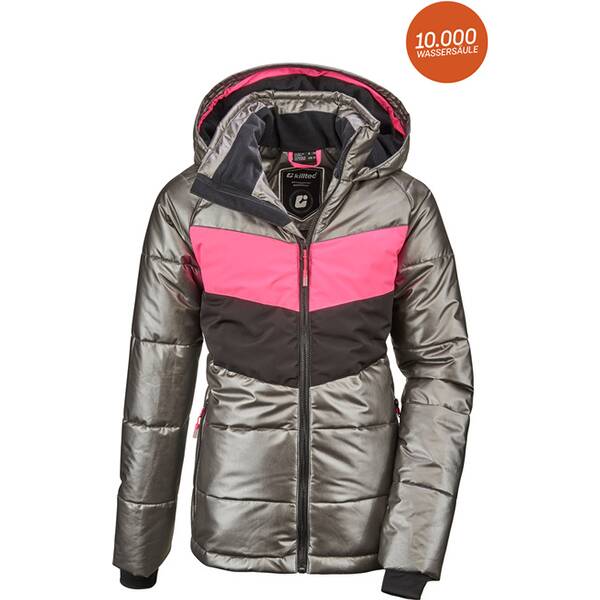 KILLTEC Kinder Skijacke in Daunenoptik mit Kapuze und Schneefang Fiames von Killtec