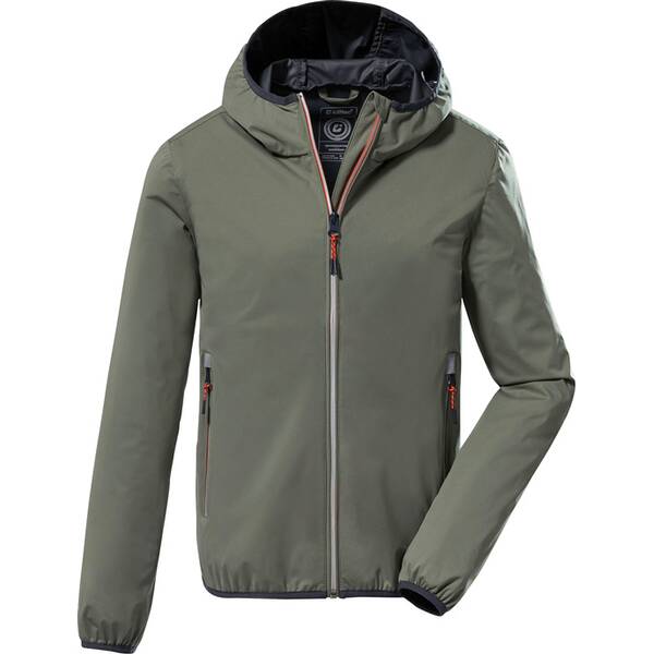 KILLTEC Kinder Softshell Jacke mit Kapuze, packbar KOS 167 BYS SFTSHLL JCKT von Killtec