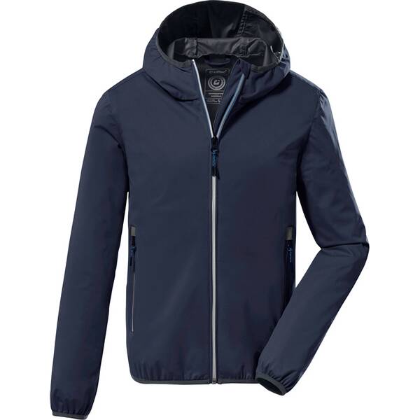 KILLTEC Kinder Softshell Jacke mit Kapuze, packbar KOS 167 BYS SFTSHLL JCKT von Killtec
