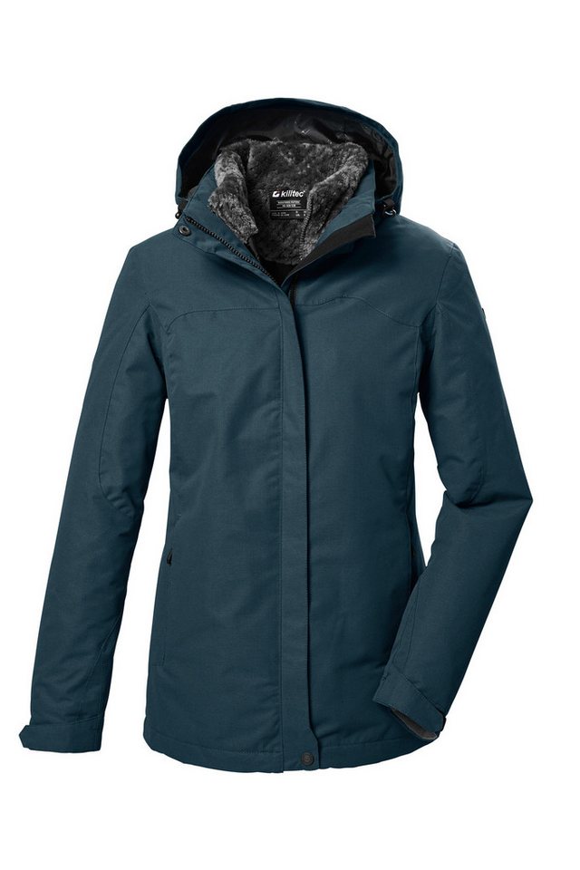 Killtec 3-in-1-Funktionsjacke KOW 303 WMN JCKT CS Outdoorjacke Funktionsjacke mit abzippbarer Kapuze und einzippbarer Fleecejacke von Killtec