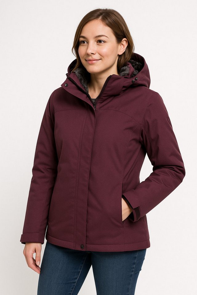 Killtec 3-in-1-Funktionsjacke KOW 303 WMN JCKT CS Outdoorjacke Funktionsjacke mit abzippbarer Kapuze und einzippbarer Fleecejacke von Killtec