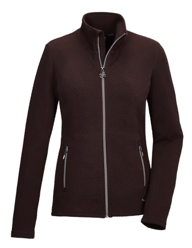 Killtec Damen Fleecejacke KSW 99 WMN FLX, Farbe:dunkelweinrot, Größe:36 von Killtec